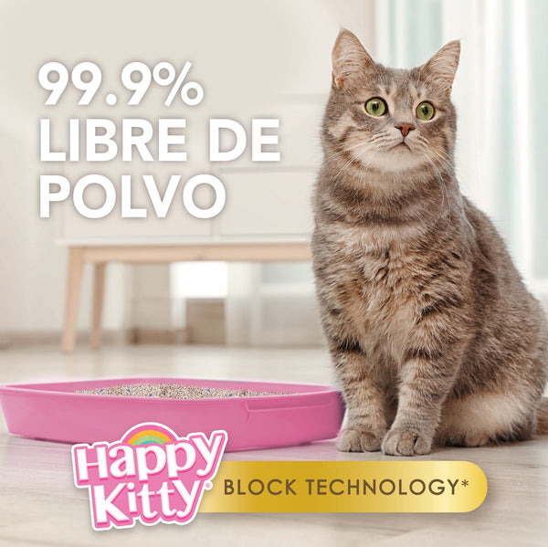 Happy Kitty® Arena Sin Aroma Para Gatos - 10 Kilos