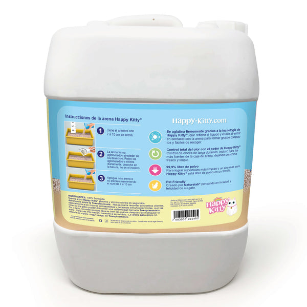 HAPPY KITTY® ARENA PARA GATO CON AROMA A LAVANDA - 10 KILOS