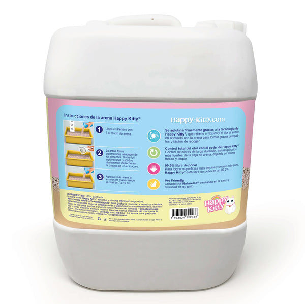 Happy Kitty® Arena Sin Aroma Para Gatos - 10 Kilos